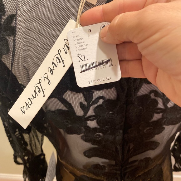 New Free People For Love & Lemons Temecula Mini Dress Size XL - Picture 12 of 12